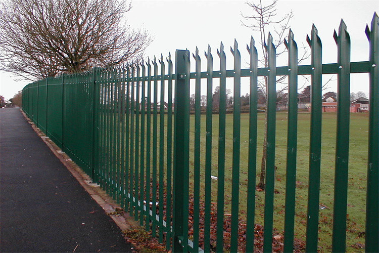 Hot Selling Good Quality Outdoor Steel Residential Security Palisade Fence For Market