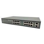 16 Ports PSE POE Switch Unmanaged 10/100/1000M 30W Gigabit Ethernet