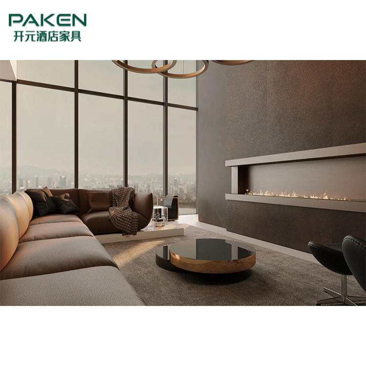 Elegant And Peaceful Style Customize Modern Villa Furniture Living Room Furniture