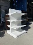 Elegant Gondola Display Rack 60 Inch Wire Supermarket Store Shelves