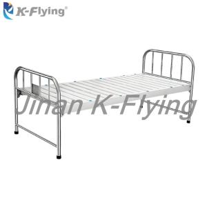 Wholesale Cold Rolled Steel Portable Medical Flat Hospital Patinet Nursing Bed from china suppliers