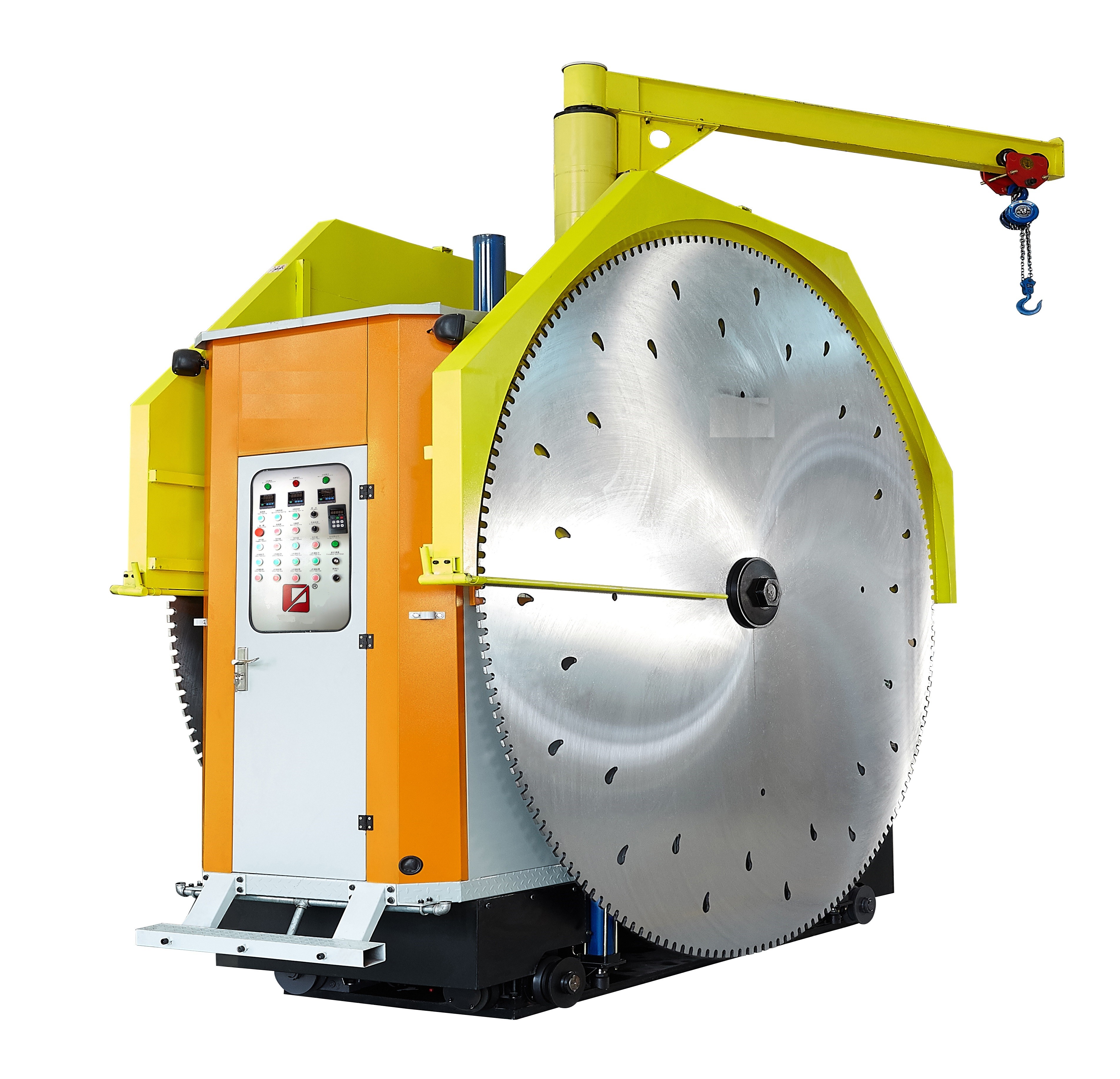 Double Blades Granite Mining Machine
