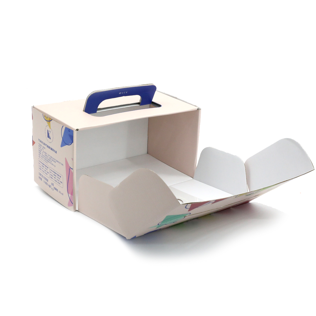 Customized Biodegradable Paper Gift Box 6 Pack Cardboard Beer Bottle Box