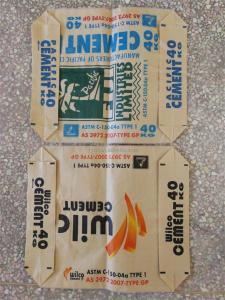 Wholesale ISO9001 Empty Cement Packing Bags 50Kg 40Kg Moisture Proof PP Woven Fabric Bags from china suppliers