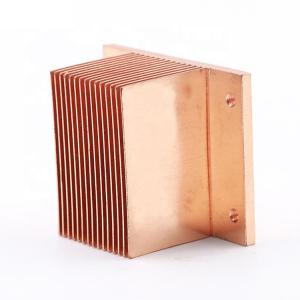Wholesale ISO9001 Approved Copper Skived Fin Heat Sink For Industrial Server from china suppliers