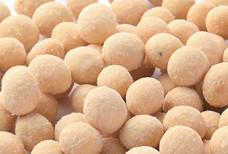 Low - Fat Spicy Coated Peanuts Wasabi Roasting Round No Pigment BRC Certificate