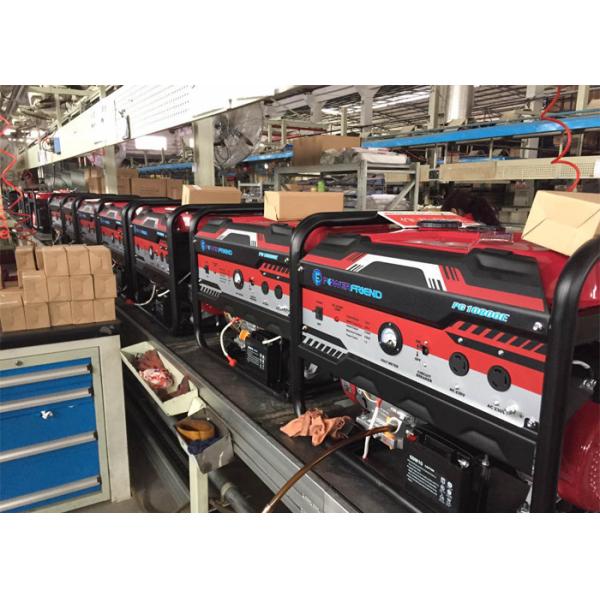 Small Portable Gasoline Generators With Wheels Electric Start for prime 8.5kva open typpe generator