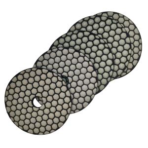 Wholesale Round Flexible Resin Bond Diamond Hand Dry Polishing Pad and Buffing Pad for Stone from china suppliers