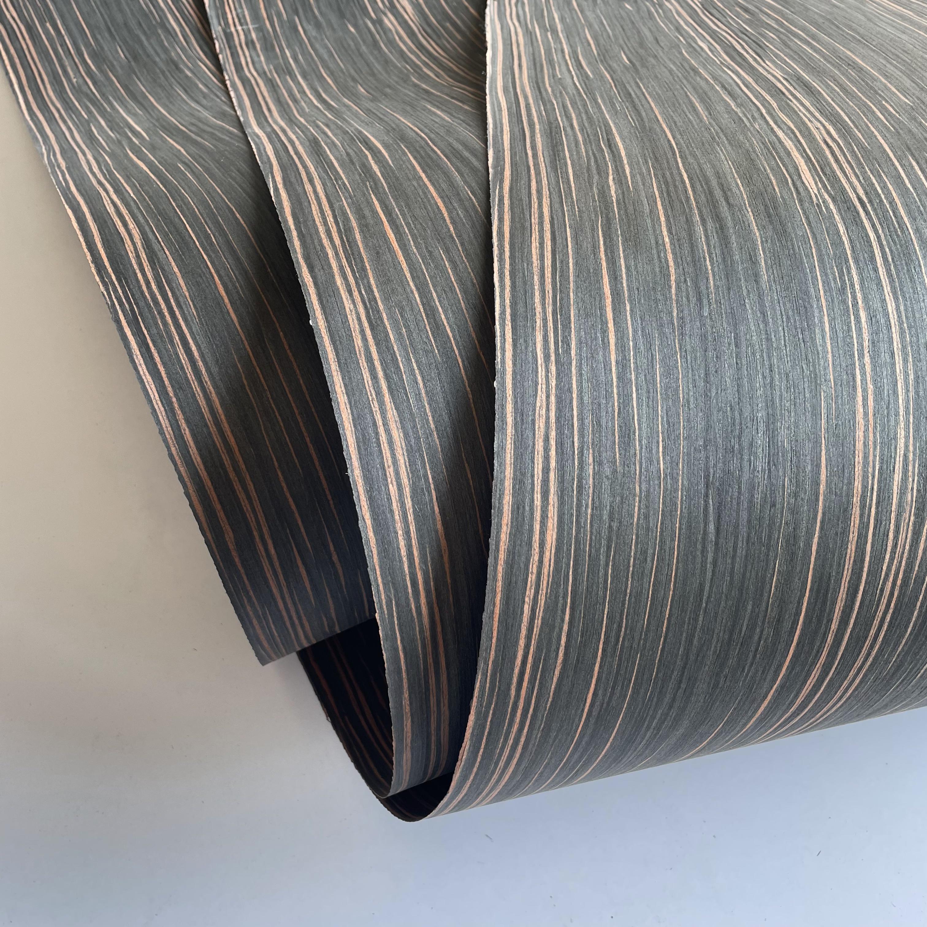 Wholesale New Design Engineered Wood Veneer imitate of ebony 360S for Furniture Surface
