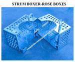 Marine stainless steel bilge water filter box, stainless steel rose box FH-80A