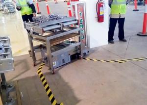 Wholesale Intralogistics AGV Transfer Vehicle Single Way Magnetic Tape Trailer Loading for Medical Industry from china suppliers