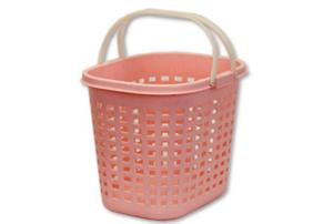 Wholesale 35 Litres Hand Shopping Basket Storage Plastic Oval Shape 450×355×375 mm from china suppliers