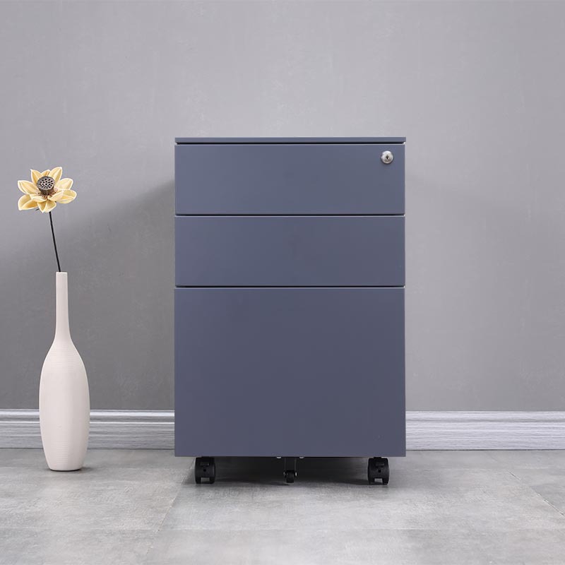Office Furniture Simple Metal Cabinet with Removable Drawer and Movable Structure
