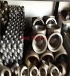 Titanium Metal Alloy Steel Pipe Fittings , High Pressure Threaded Pipe Fittings