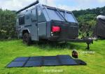 50w Portable Fold Up Solar Panels 12v Phone Solar Battery Charger CE ROHS