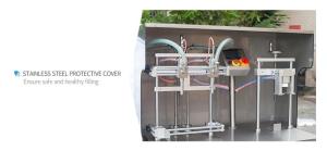 Wholesale Cosmetic Cream Essential Oil Filling Line Full Automatic Liquid Makeup Filling Machine for Crean Paste Ointment from china suppliers