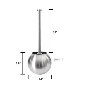 Wholesale Custom Toilet Brush And Holder / Stainless Steel Toilet Bowl Brush from china suppliers