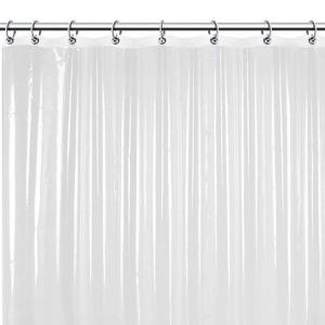 Wholesale Wholesale Clear Transparent PEVA Plastic Waterproof Thick Disposable Shower Curtains from china suppliers