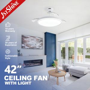 Wholesale 110-240V/50Hz-60Hz 42 inches White Decorative Ceiling Fan for Home Hotel and Office from china suppliers