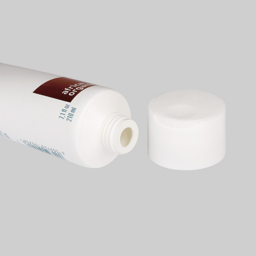 130-250ml Custom Cosmetic Tubes D50mm Plastic Facial Cleansing Body Lotion SPA Disc Top