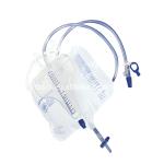 Disposable Sterile Adult Pull Push Valve Urine Drainage Bag Without Outle
