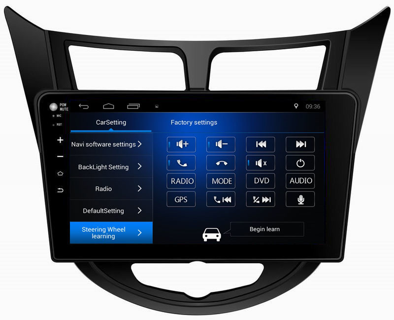 Ouchuangbo car radio gps nav multimedia stereo android 8.1 for Hyundai Verna 2010 with BT USB wifi 4*45 Watts amplifier
