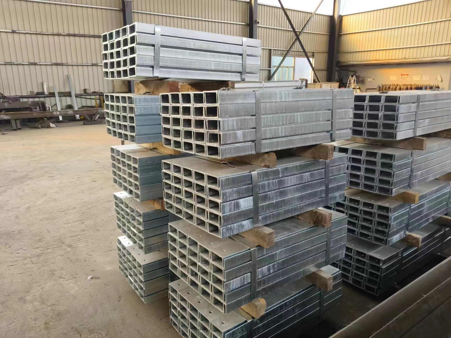 High Strength Channel Steel Hot Rolled Structural Channels Durable Anti Rust For Commercial Industrial And Infrastructure Projects