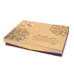 Chocolate Wedding CMYK Paper Magnetic Lid Gift Box PANTON Cardboard Packaging