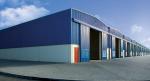 Stable Metal Frame Buildings , Hot Rolled Light Steel Frame Construction