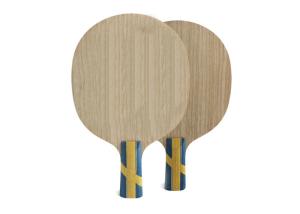 Wholesale Stability Linden Wood Table Tennis / Ping Pong Paddles Coating Stability Attack from china suppliers
