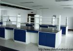 Easy Cleaning Steel Lab Furniture , Standard Socket Steel Lab Bench
