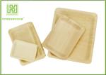 Customized Printed Disposable Wooden Plates Wooden Serving Trays For Hotel