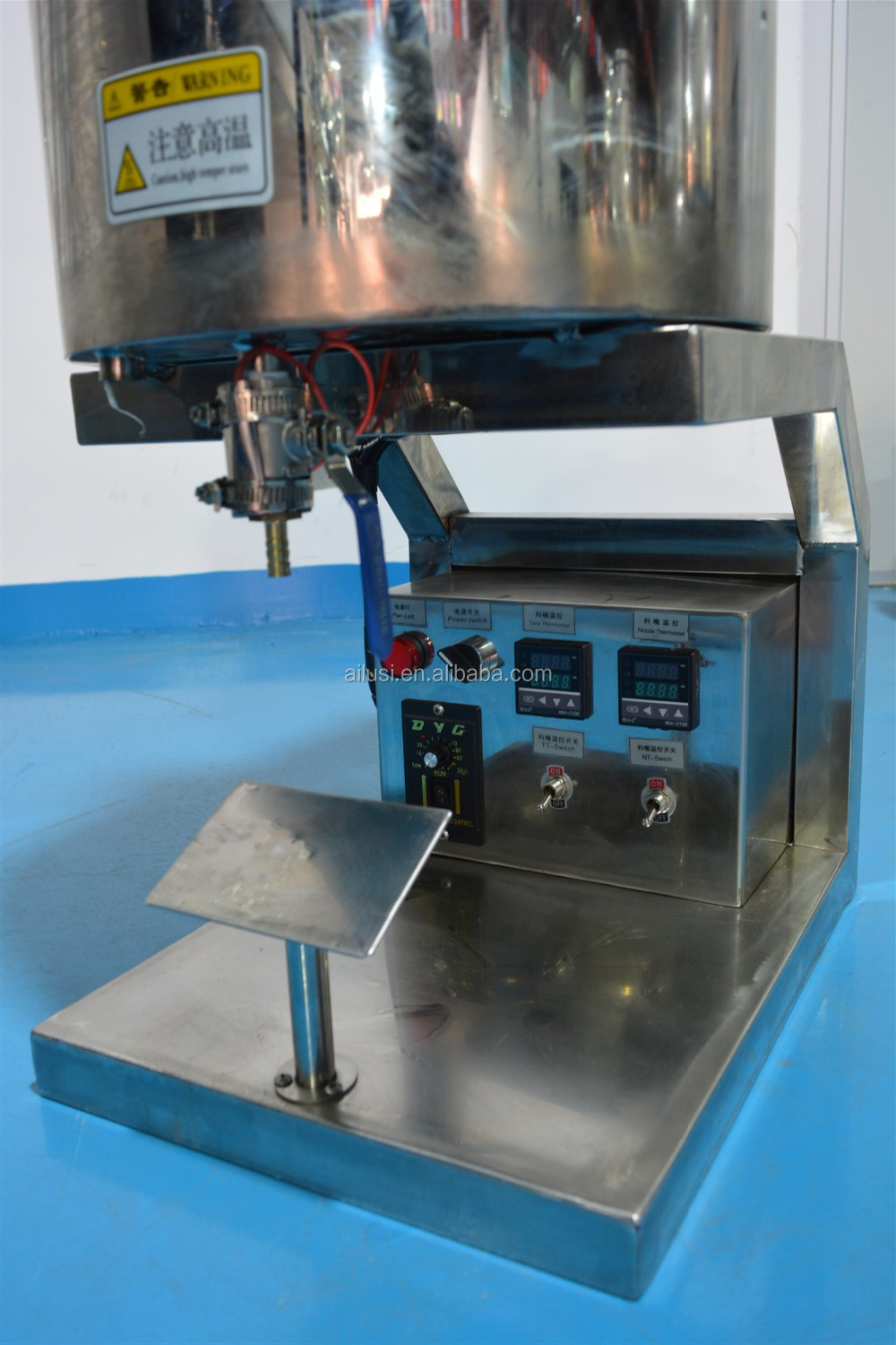 Semi Automatic One Nozzle Lipstick Filling Machine Mascara Filler for Sale