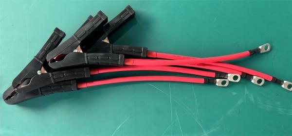 100A Crocodile Clip Battery Wire Harness High Temperature Resistant Flame
