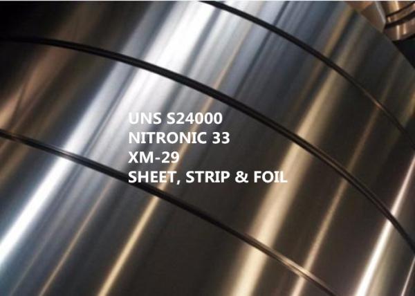 Stainless Steel Nitronic 33 Special Alloys For Medical With Yield Strength