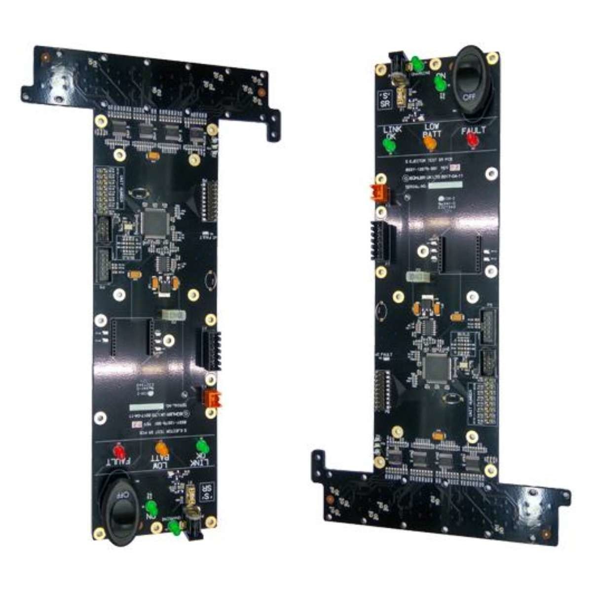 Custom Printed Circuit Board Assembly Black Solder Mask PCB Board Assembly