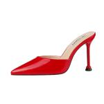 6288-3 Europe And The United States Sexy Pointed Shallow Mouth High Heels