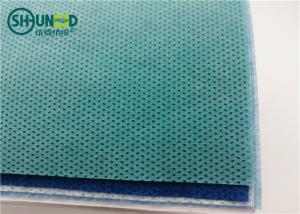 Wholesale Anti Static PP Spunbond Non Woven Fabric 35gsm 10cm - 320cm Width For Surgical Gown from china suppliers