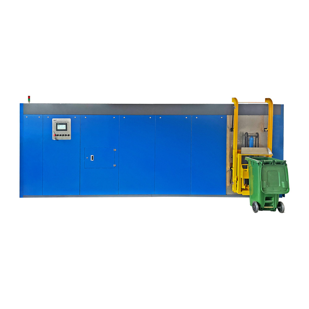 1000kg SUS304 Food Waste Disposal Composting Machine Garbage Commercial Kitchen