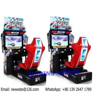 Wholesale Amusement Equipment Outrun Coin Operated Video Arcade Machine Driving Simulator Car Racing Games from china suppliers
