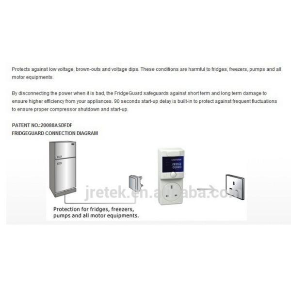 home voltage stabilizer voltage regulator socket fridge guard 5A