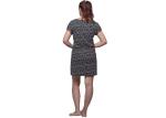 Viscose / Elastane Womens Summer Nightwear Short Sleeve Nightgown OEM Service