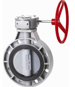 Wholesale RF Flanged Type Stainless Steel Butterfly Valve with Worm Gear NPS 2&quot;-48&quot; Class150-300 from china suppliers