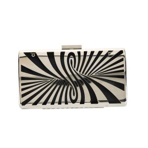 Wholesale Metal Closure Silver Hollow Out Clutch Frame With Plastic Box from china suppliers
