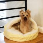 Round Winter / Summer Waterproof Memory Foam Dog Bed With Inner Cover 12lbs