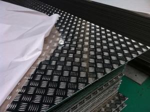 Wholesale Non Slip 6061 T6 Five Bars 2mm Aluminium Checker Plate from china suppliers