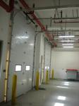 Color Coated Industrial Sectional Overhead Door , Steel Sectional Garage Doors