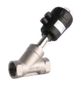 Wholesale DN10 ~ 80 PV100 2 / 2 Way Angle Seat Globe Valve For Gases / Steam from china suppliers