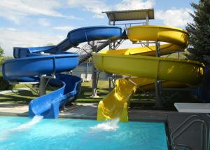 Wholesale Custom Spiral Pool Slide Entertainment Equipment For Water Sport Games from china suppliers