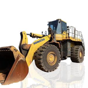 Wholesale Large Komatsu WA600-6 Used Loader 393KW Rated Power 7m3 Bucket Capacity from china suppliers